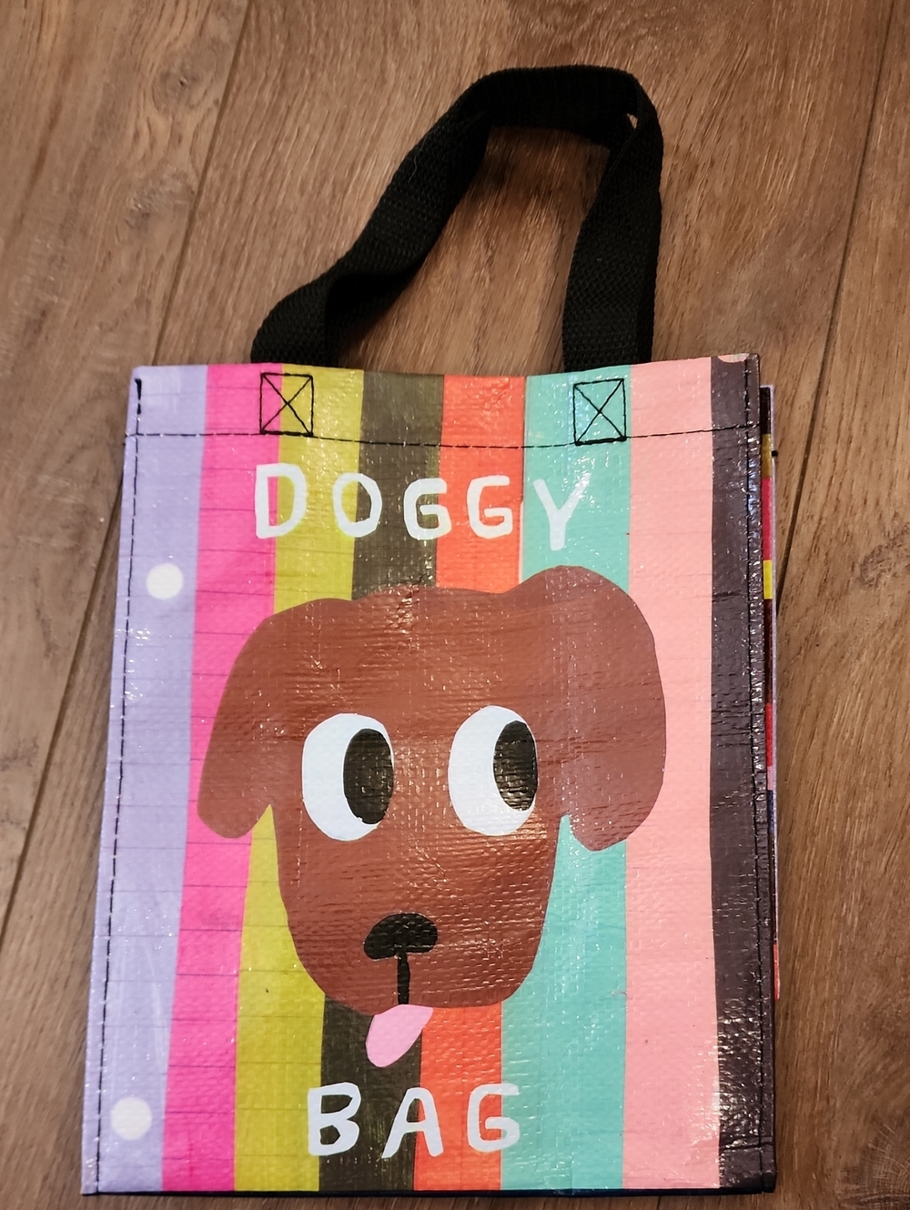 Blue Q Doggy Bag Small Tote Bag Post Consumer Material Made